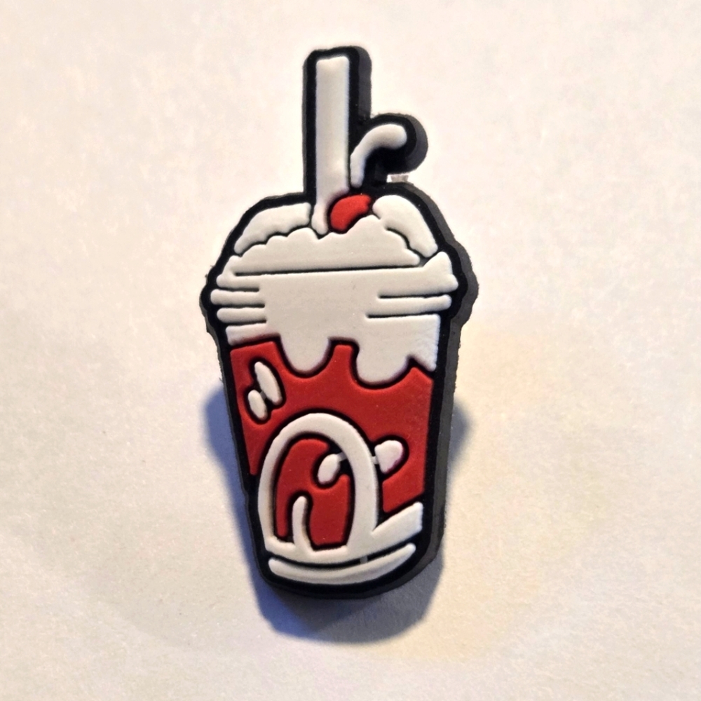 3/$10 Chick-fil-A Milkshake Croc Charm Dessert Cup
